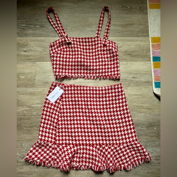 Lovers+Friends Houndstooth set - Picture 2 of 5